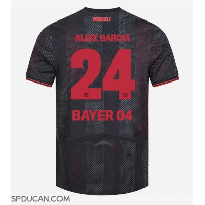Muški Nogometni Dres Bayer Leverkusen Aleix Garcia #24 Domaci 2025-26 Kratak Rukav Muški Nogometni Dres Bayer Leverkusen Aleix Garcia #24 Domaci 2025-26 Kratak Rukav